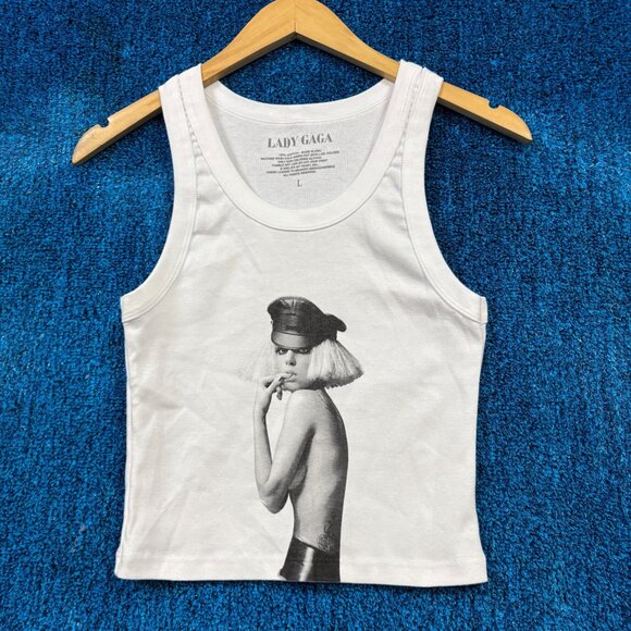 Lady Gaga Fame Monster cropped tank size large - Picture 1 of 4